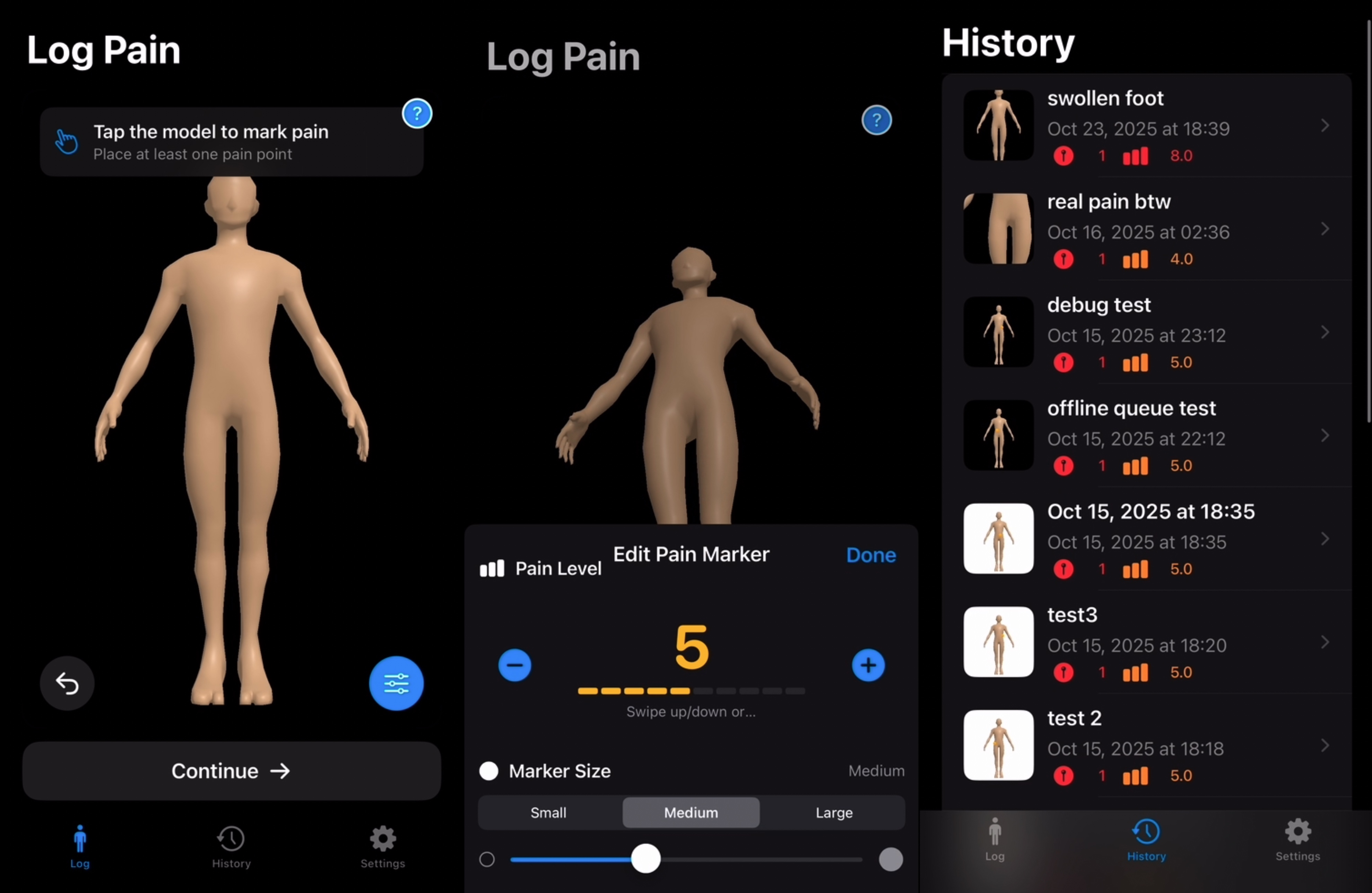 Praiser iOS app screenshot